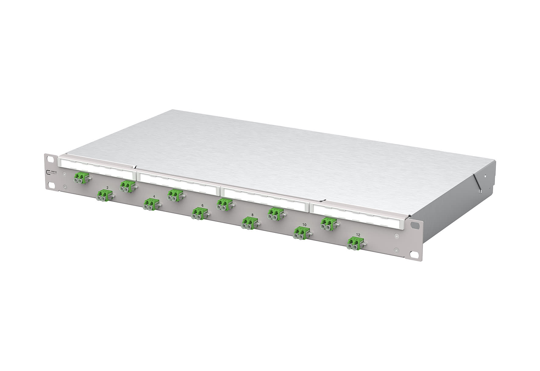 Metz - MEZ1504507612-F OpDAT fix2 Patchfeld VIK 12xLC-D APC OS2