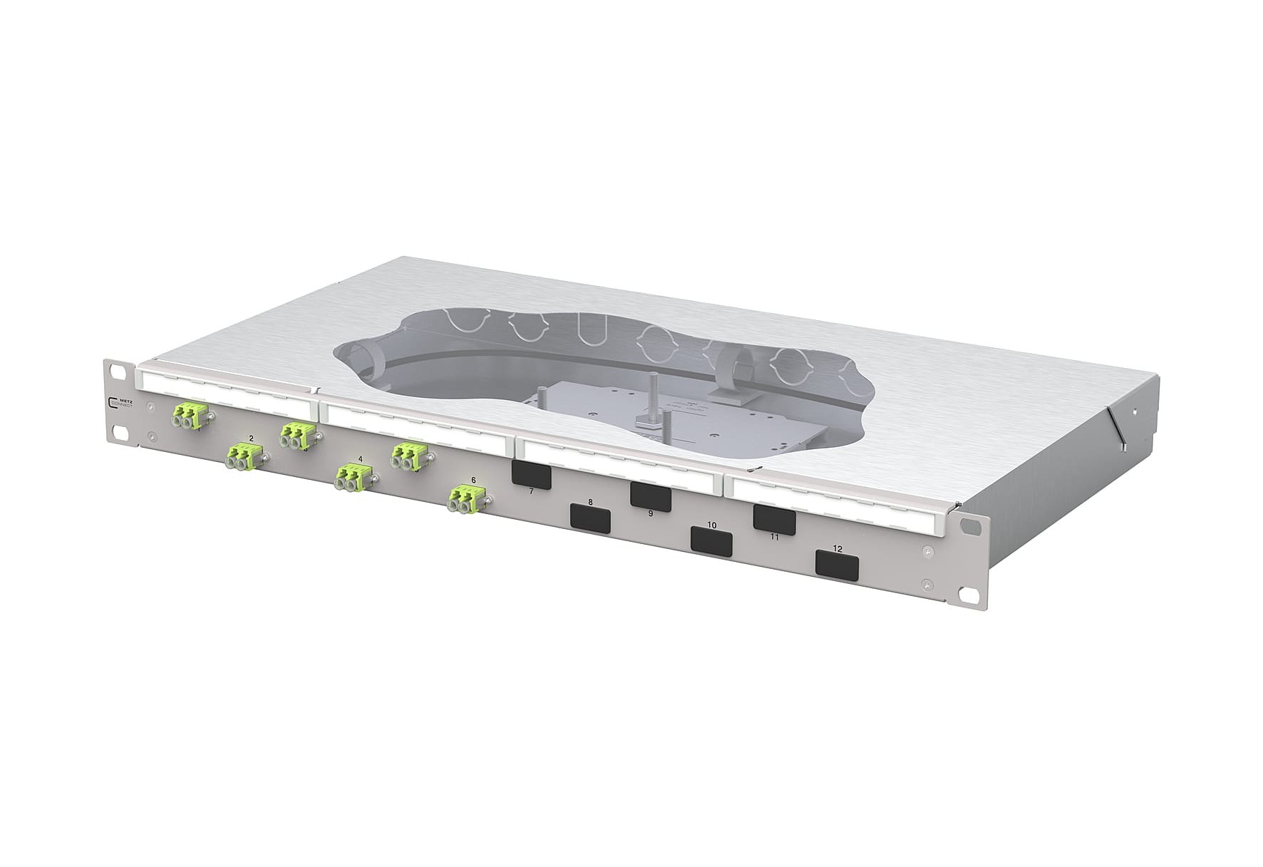 Metz - MEZ1504587M06-F OpDAT fix2 Patchfeld splice 6xLC-D OM5