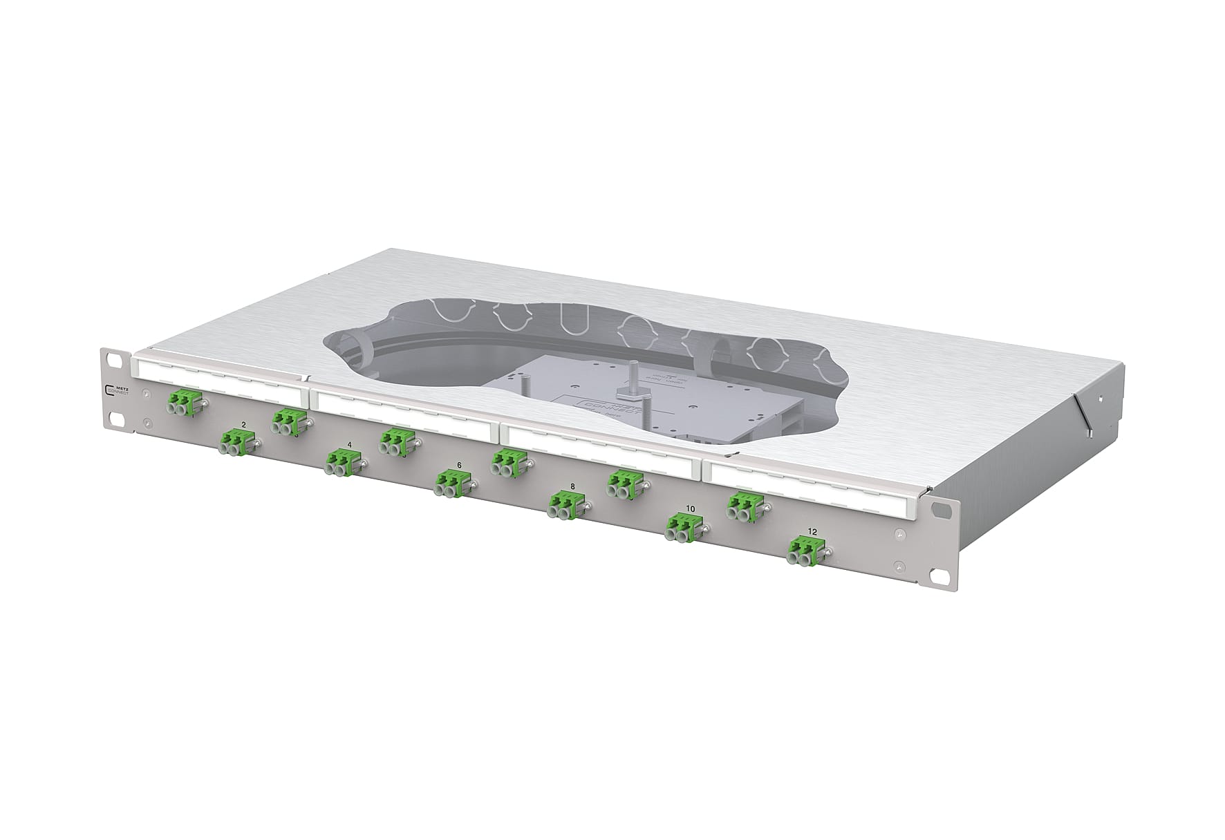 Metz - MEZ1504597612-F OpDAT fix2 Patchfeld splice 12xLC-D APC