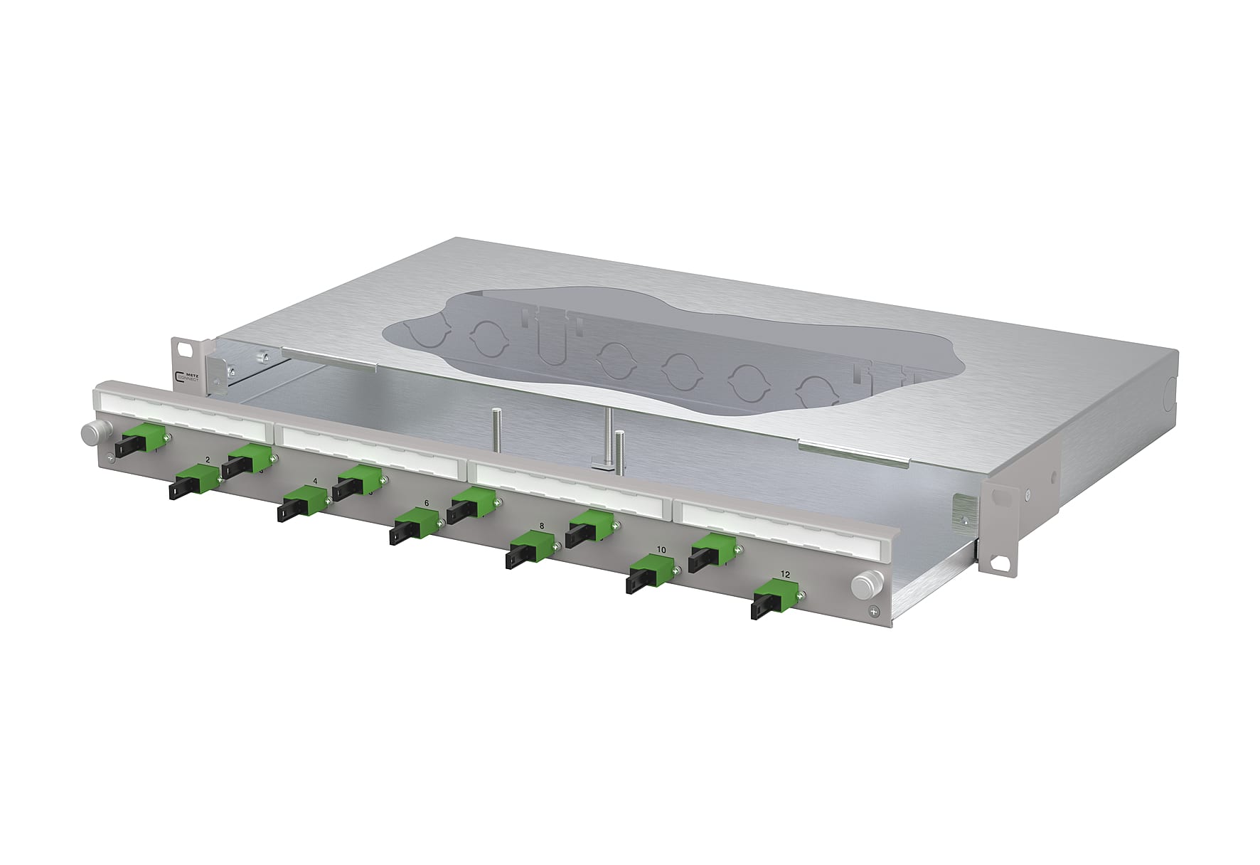 Metz - MEZ1504605912-F OpDAT slide2 Patchfeld VIK 12xE2000-S AP