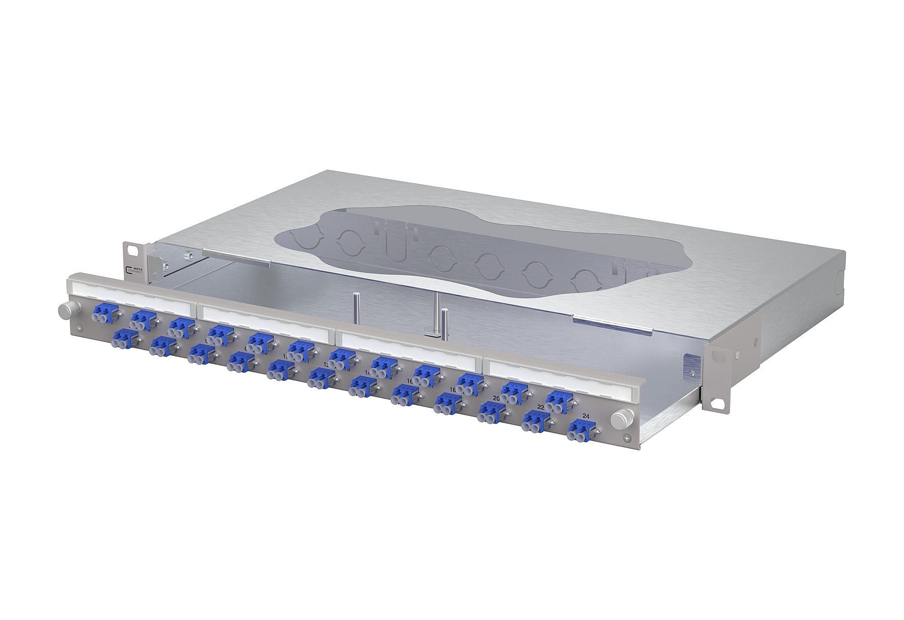 Metz - MEZ1504607424-E OpDAT slide2 Patchfeld VIK 24xLC-D OS2