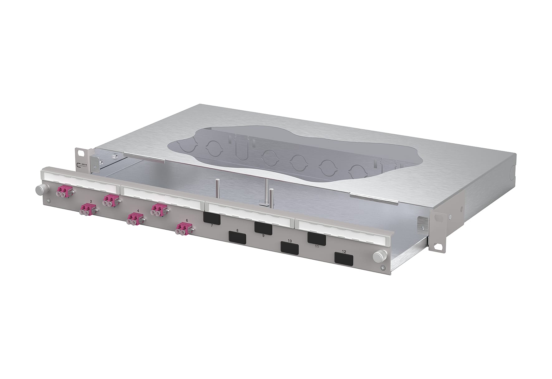 Metz - MEZ1504607506-F OpDAT slide2 Patchfeld VIK 6xLC-D OM4