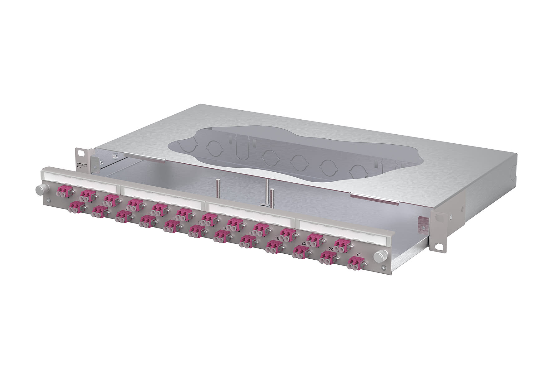 Metz - MEZ1504607524-E OpDAT slide2 Patchfeld VIK 24xLC-D OM4