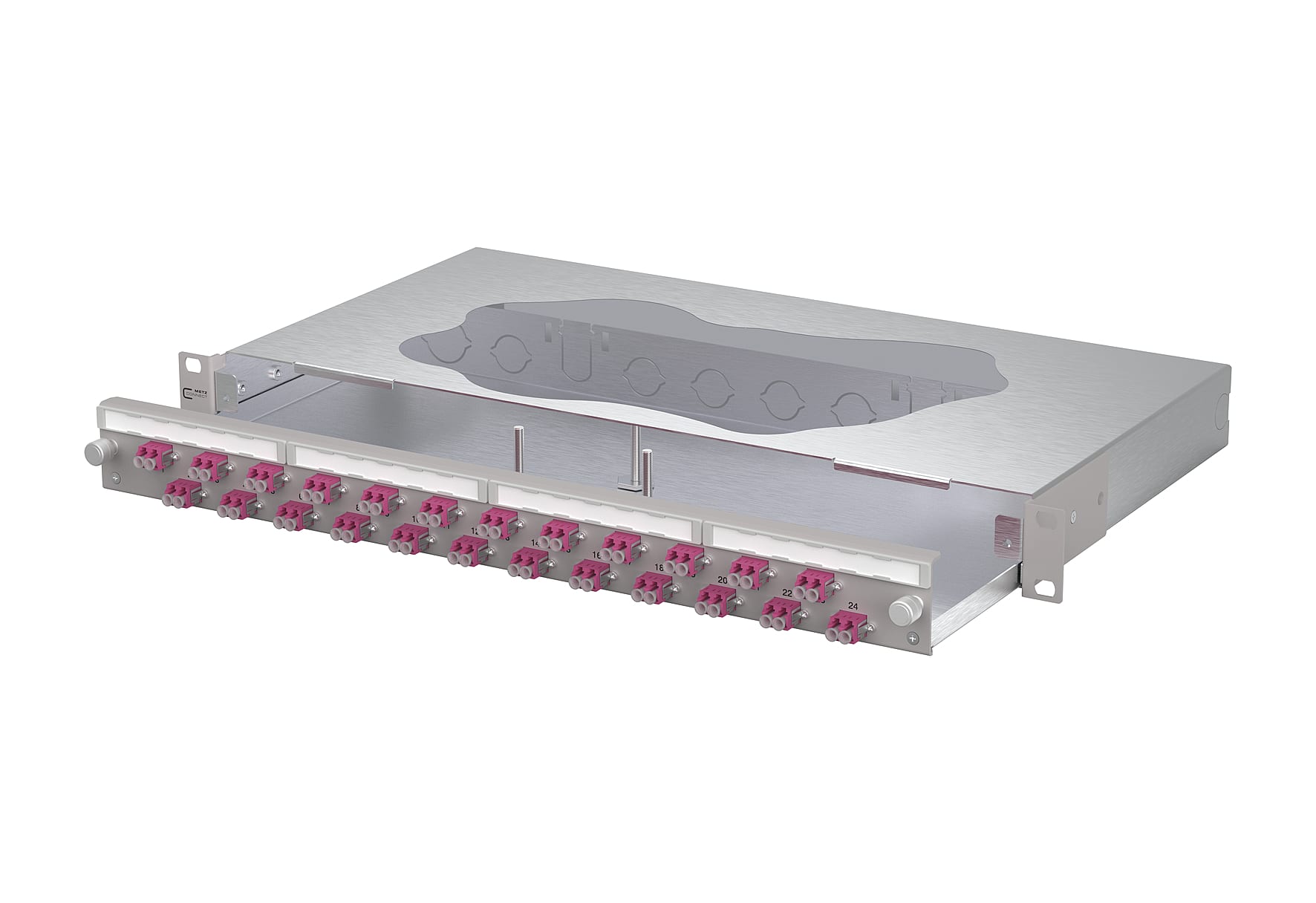 Metz - MEZ1504607524-E OpDAT slide2 Patchfeld VIK 24xLC-D OM4