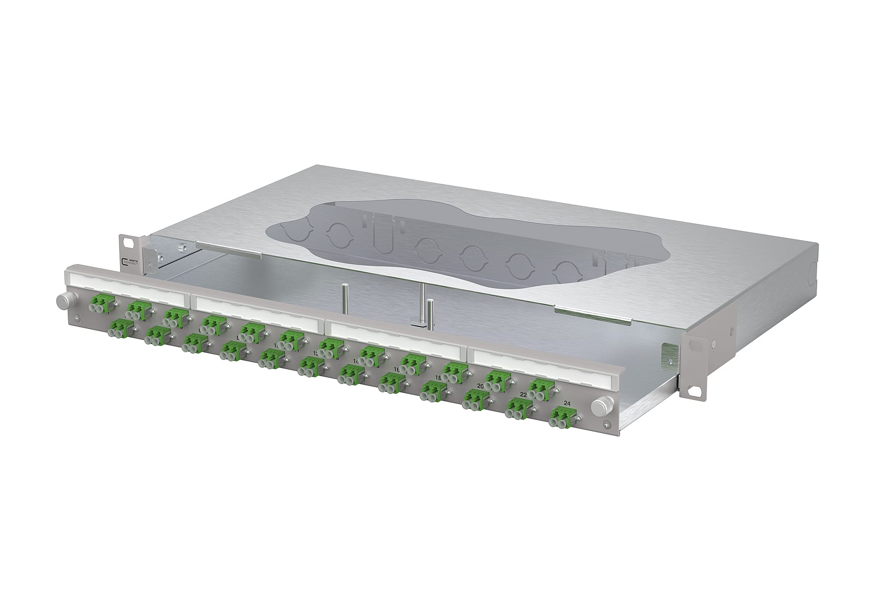 Metz - MEZ1504607624-E OpDAT slide2 Patchfeld VIK 24xLC-D APC O