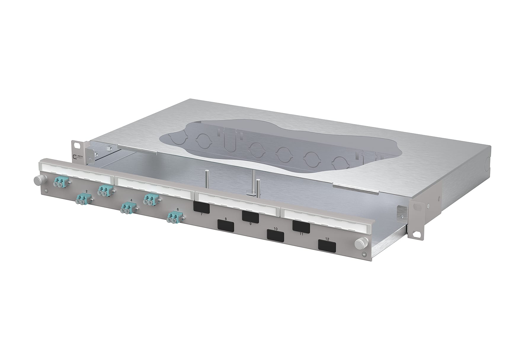 Metz - MEZ1504607706-F OpDAT slide2 Patchfeld VIK 6xLC-D OM3