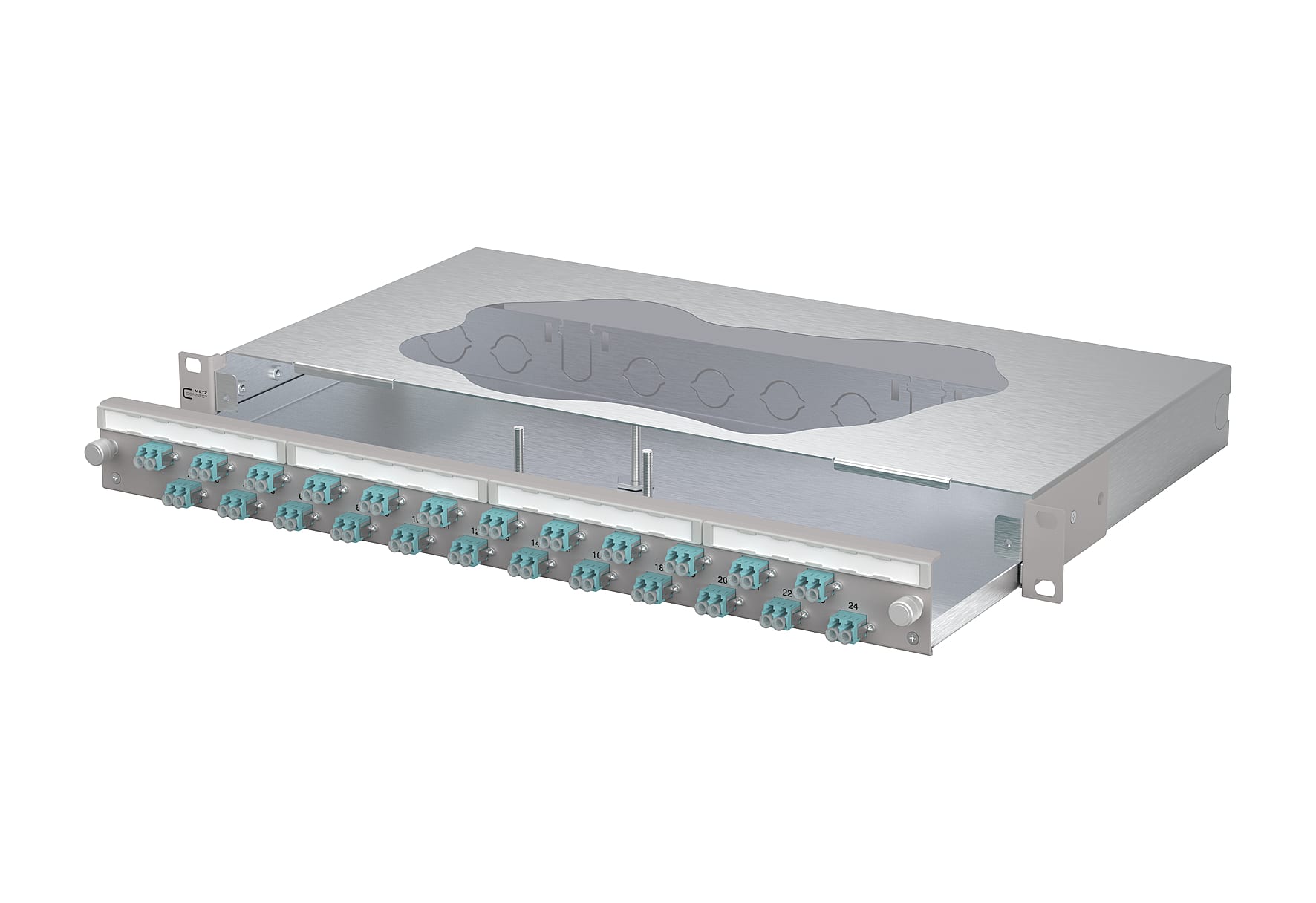 Metz - MEZ1504607724-E OpDAT slide2 Patchfeld VIK 24xLC-D OM3