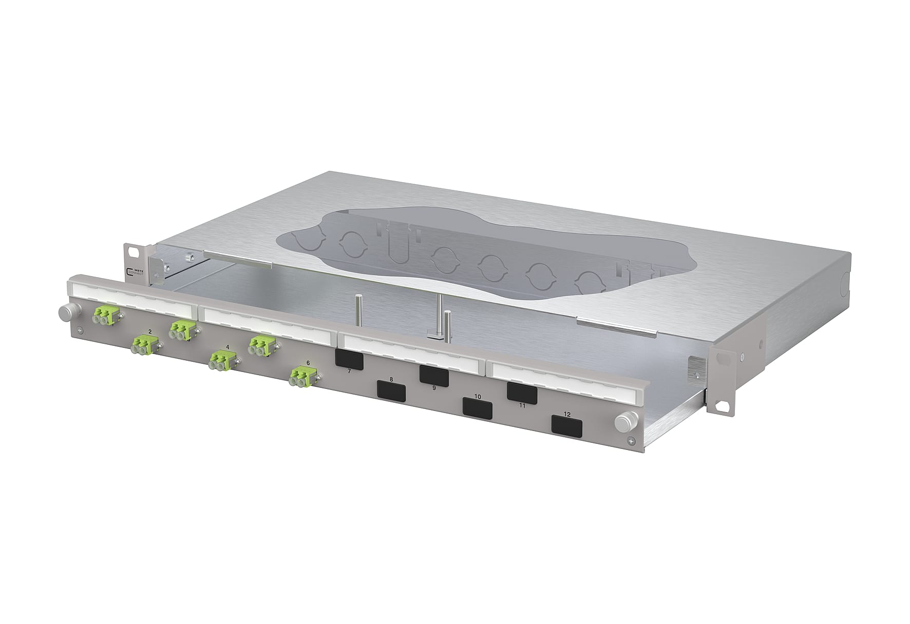 Metz - MEZ1504607M06-F OpDAT slide2 Patchfeld VIK 6xLC-D OM5