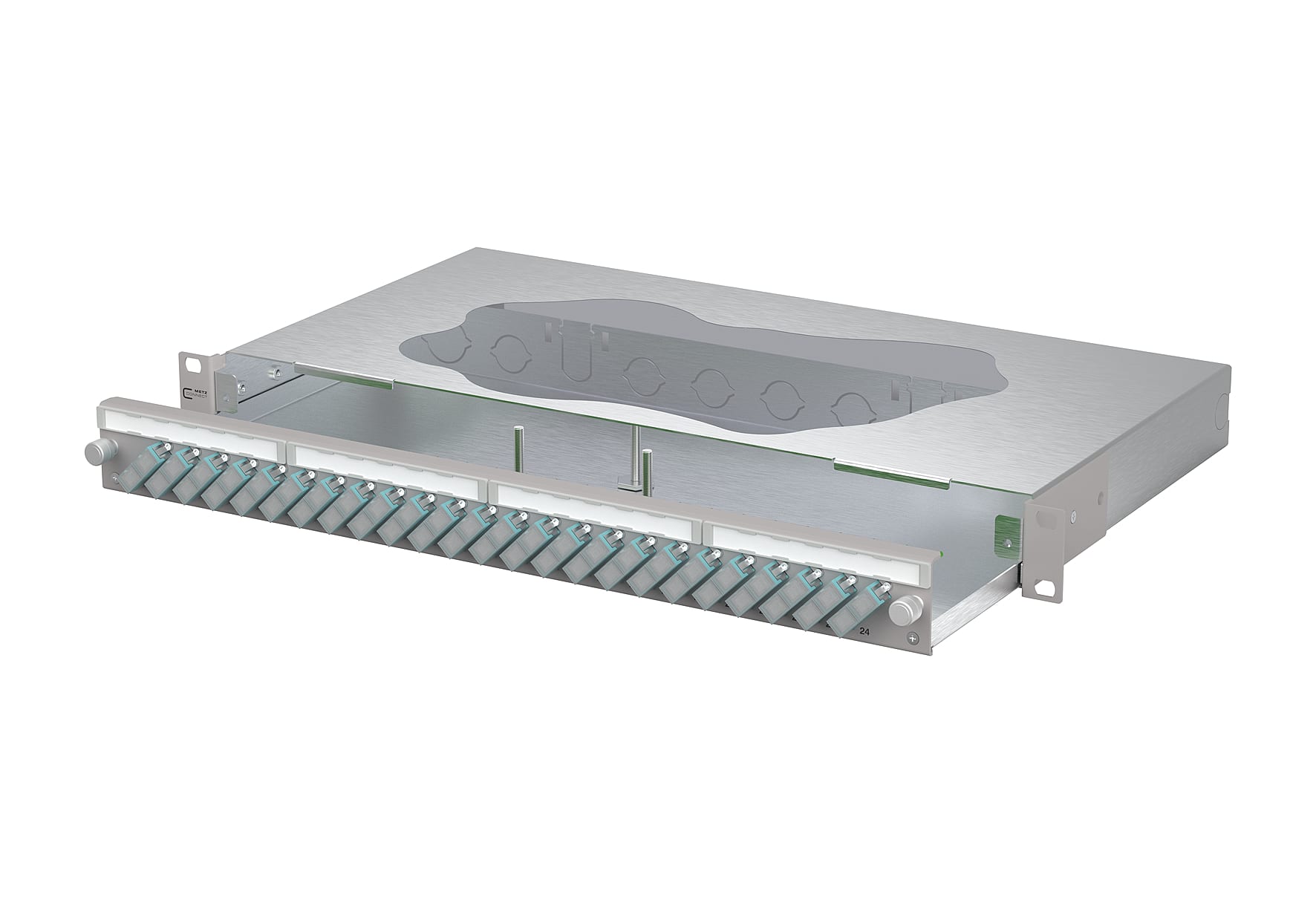 Metz - MEZ150460BA24-E OpDAT slide2 Patchfeld VIK 24xSC-D OM3