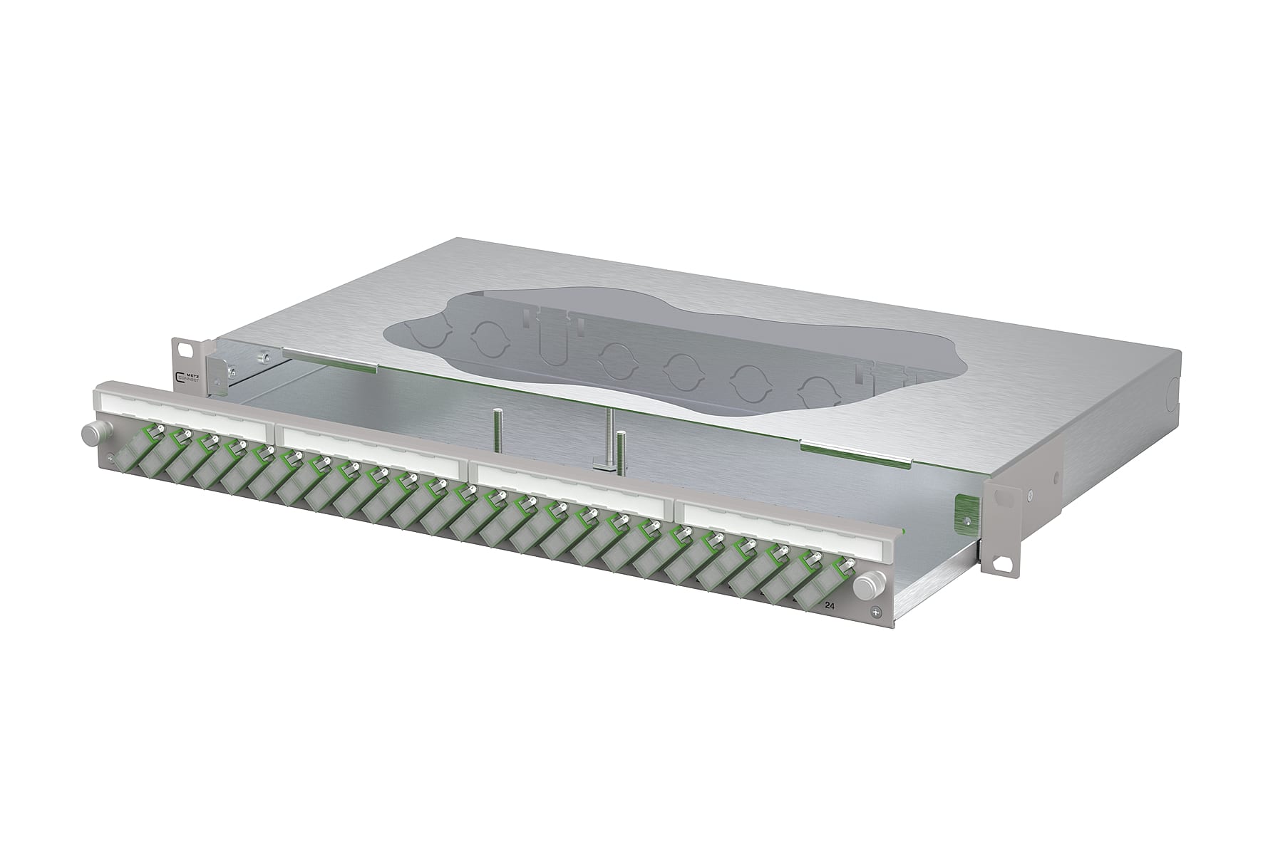 Metz - MEZ150460F224-E OpDAT slide2 Patchfeld VIK 24xSC-D APC O