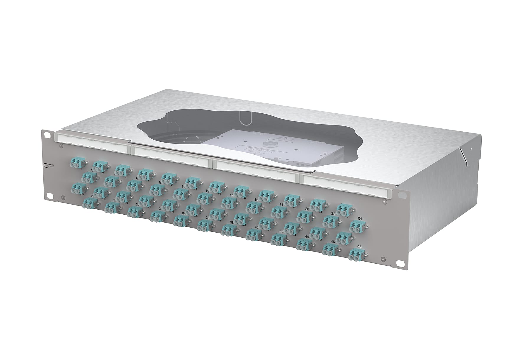 Metz - MEZ1504857748-E OpDAT fix2 Patchfeld splice 48xLC-D OM3