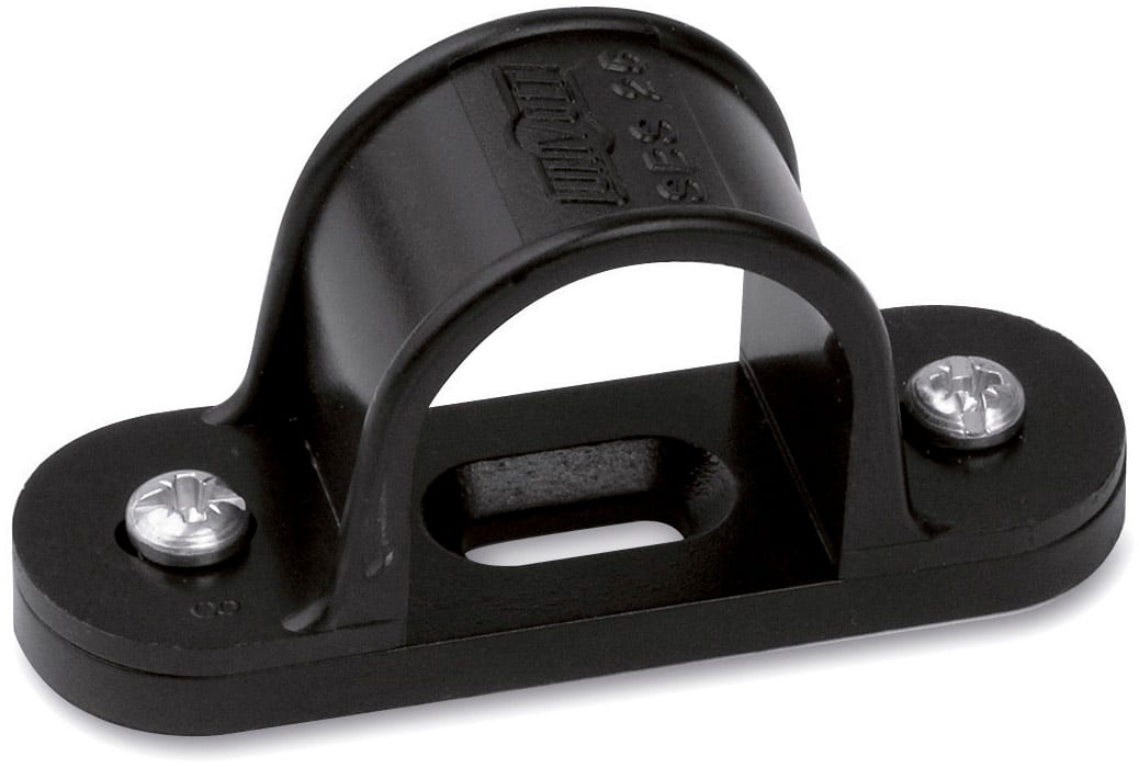DIETZEL - DIE008899 PVC-Distanzschelle, A 16 mm, schwarz