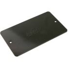 DIETZEL - DIE009072 Deckel, einfach, 147x87 mm, fA1/4r Schal