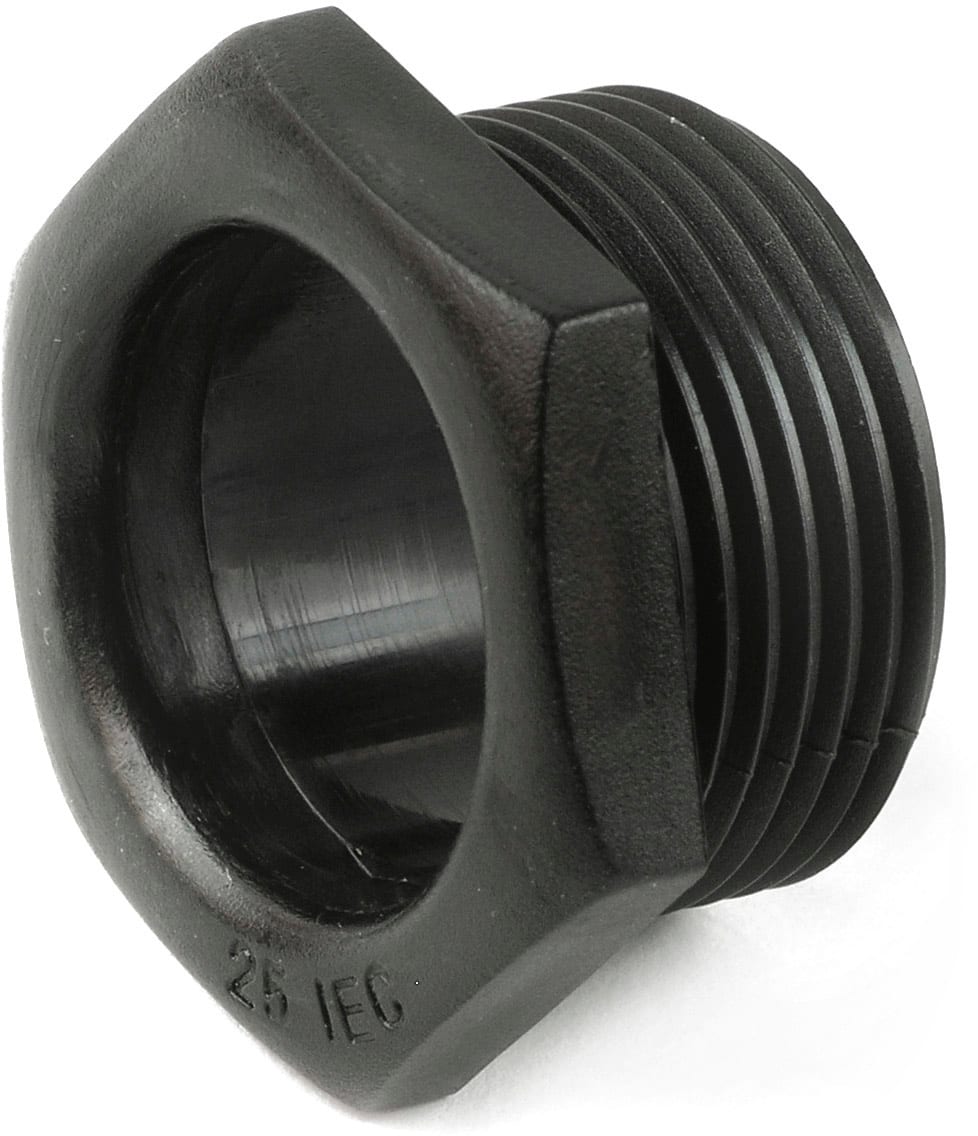 DIETZEL - DIE009081 GewindestA1/4ck, M25x1,5 mm, schwarz