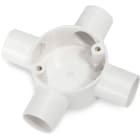 DIETZEL - DIE009289 Kreuzungsdose, A 20 mm, A 65x32 mm, we