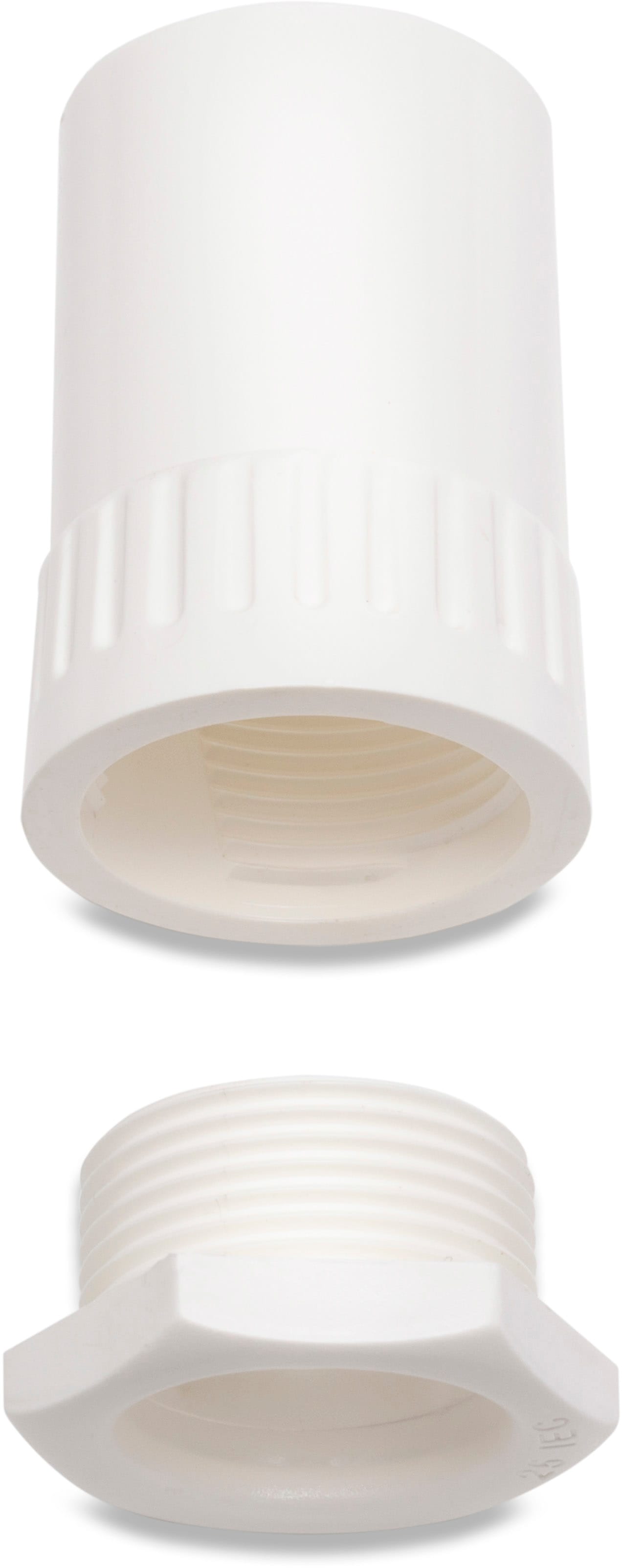 DIETZEL - DIE010187 PVC-Anschlussverschraubung, A 40 mm, ge