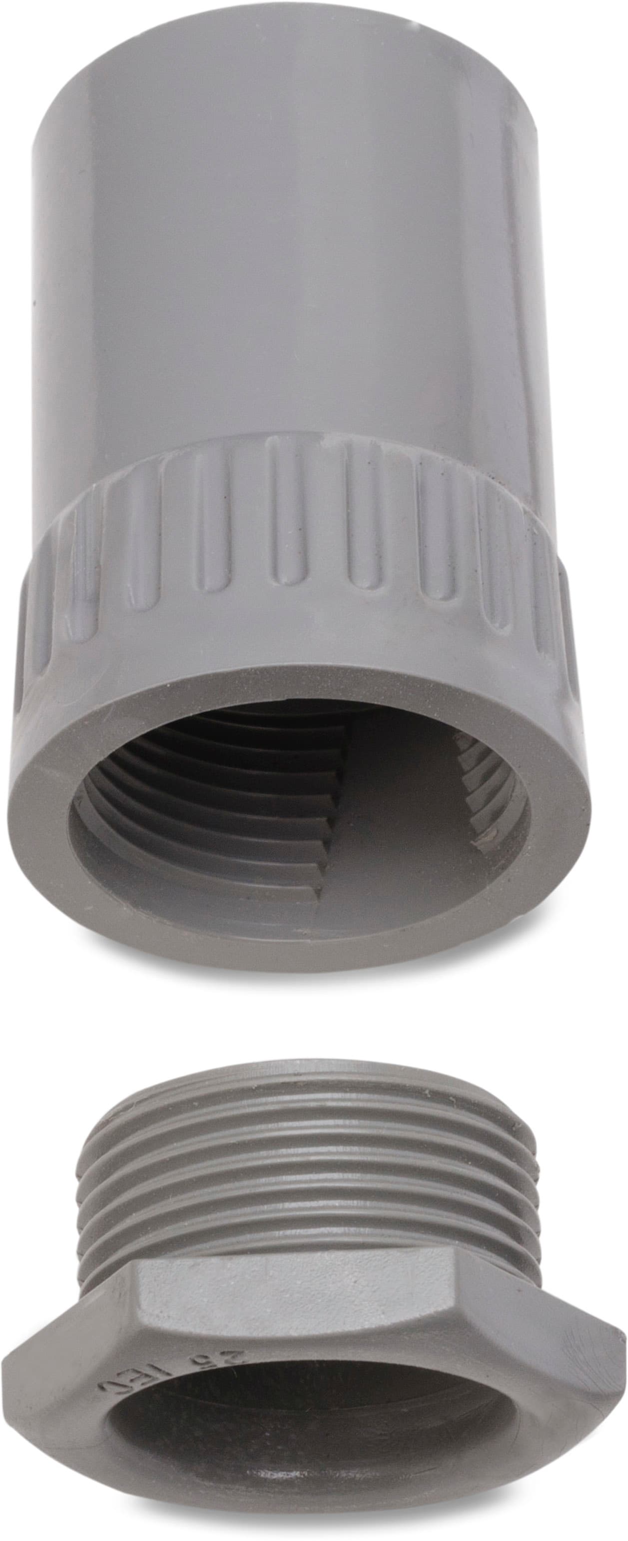 DIETZEL - DIE020786 PVC-Anschlussverschraubung, A 32 mm, ge