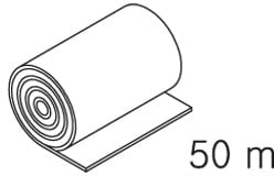 DIETZEL - DIE078332 Metallklebeband, L=50 m, B=50 mm