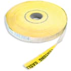 DIETZEL - DIE082374 PE-Ortungswarnband, 40mm, mit 2 Edelstah