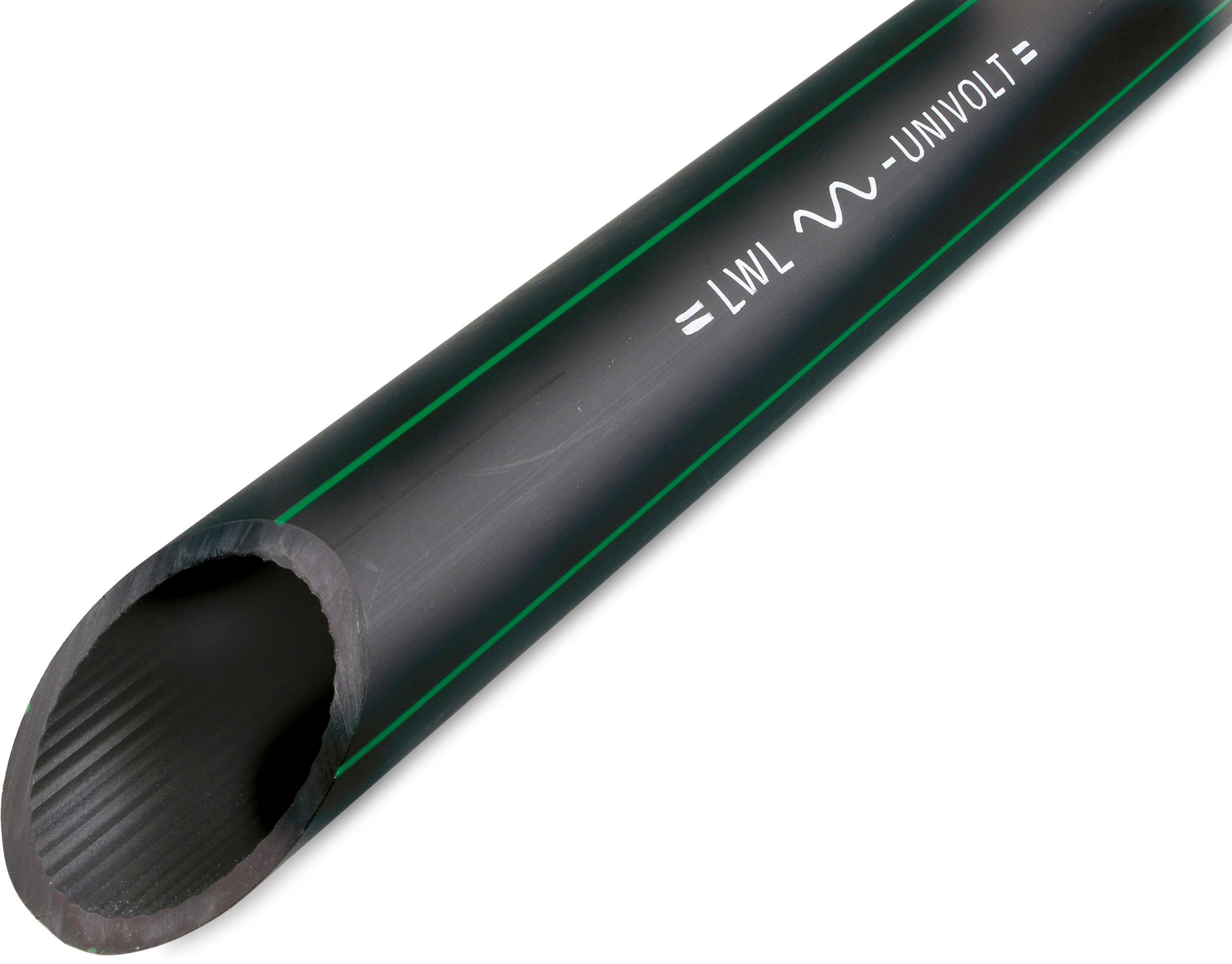 DIETZEL - DIE099746 LWL-Rohr 50X4mm schwarz aus PE-HD 1A, 25