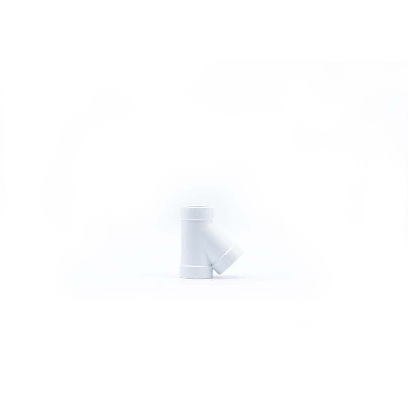 TECNOPLUS SRL - TNP4051.2 DERIVAZIONE PVC 45GR FFF D.2 BIANCA