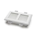 BELFIORE SRL - NVT4052-4003 Lampada in CRISTALY con parte elettrica a LED a incasso a plafone e a parete dal design moderno con diffusore in vetro.