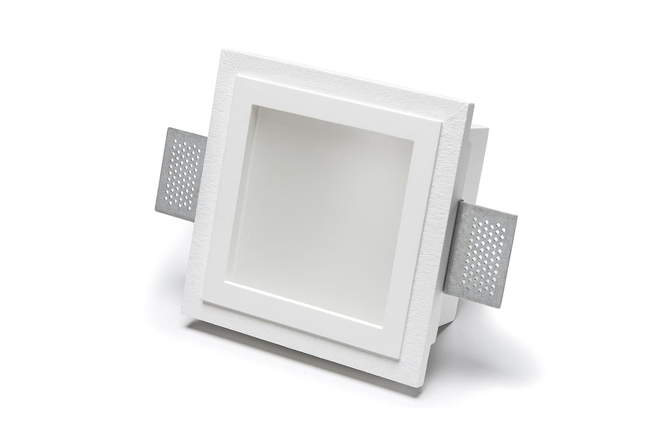 BELFIORE SRL - NVT4053-2706 Lampada in CRISTALY con parte elettrica a LED a incasso a plafone e a parete dal design moderno con diffusore in vetro.