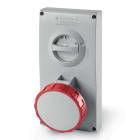 SCAME PARRE SPA - SCA405.6387 PRESA INCASSO OMNIA 63A 3P+N 6H IP67