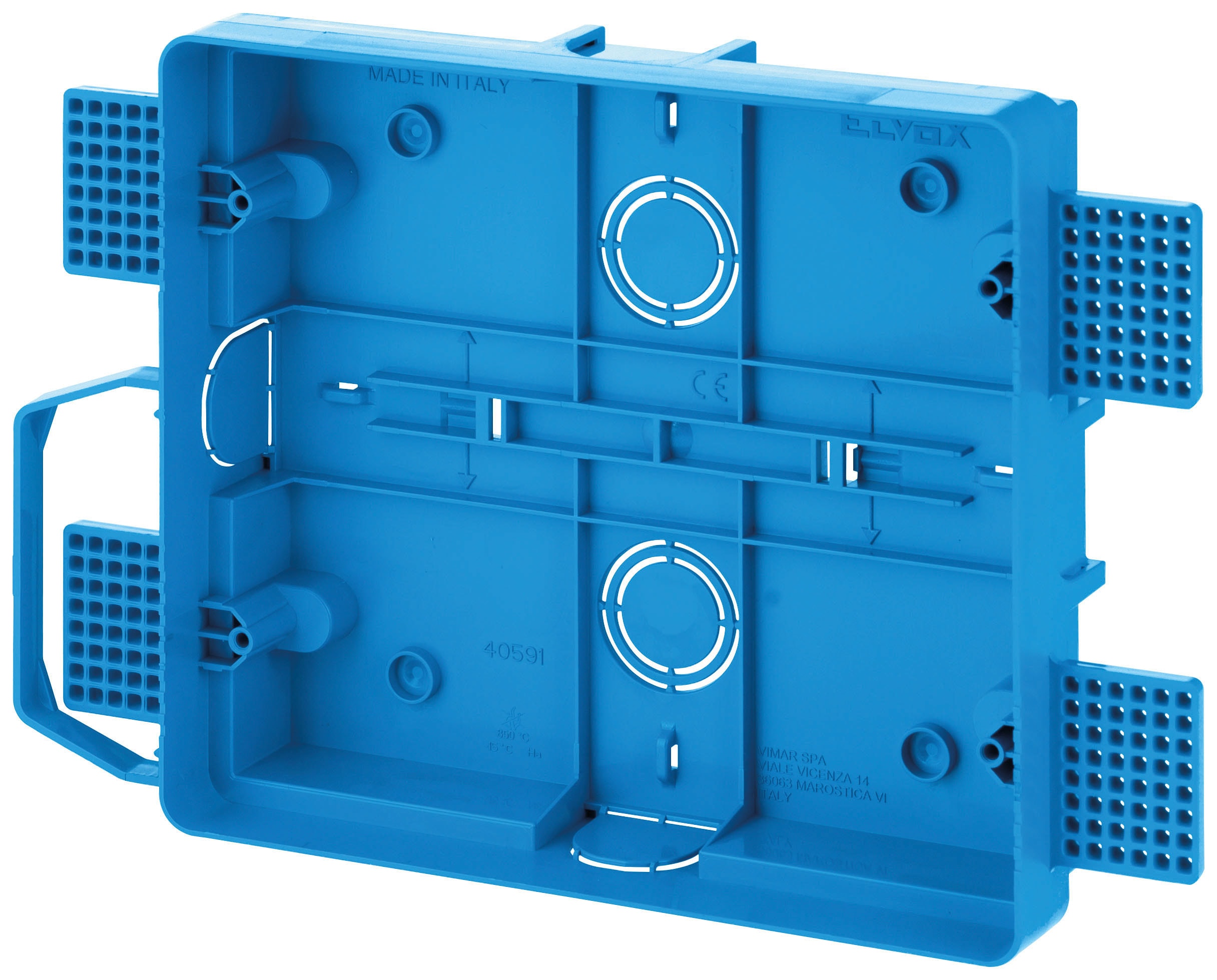 VIMAR SPA - VIW40591 Scatola incasso parete Tab7 Up azzurro