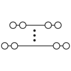 PHOENIX CONTACT - PHC1061721 PTRV 8 /WH RIPARTITORE