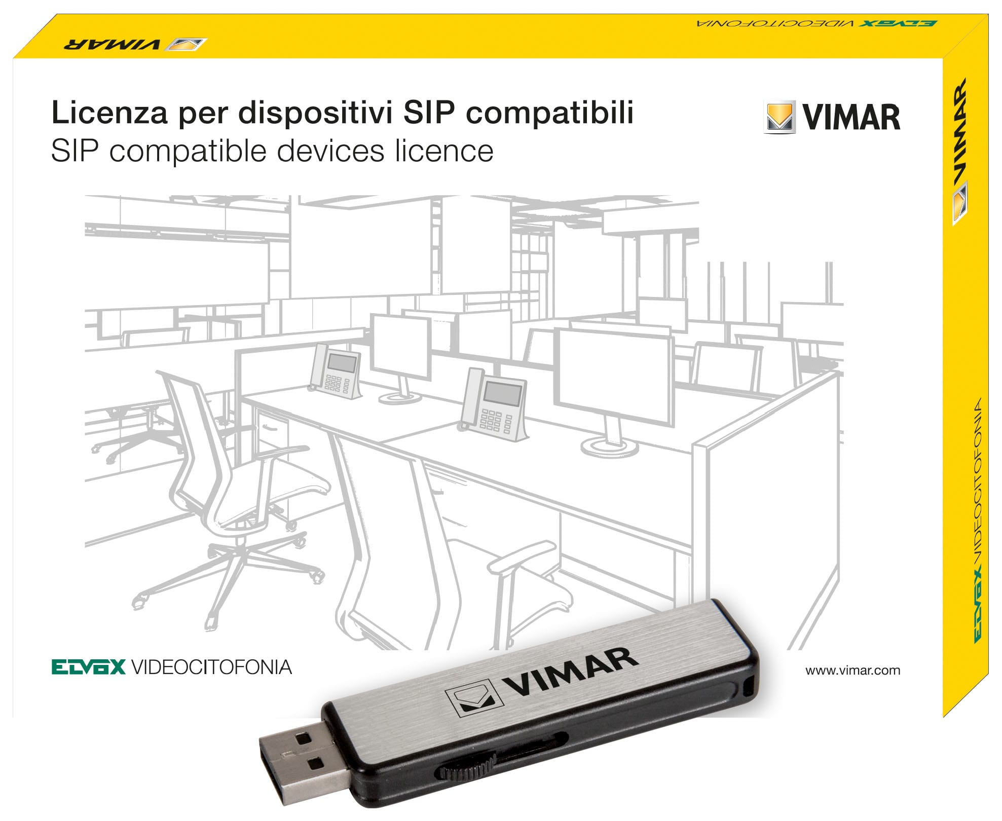 VIMAR SPA - VIW40690.A100 100 licenze audio dispositivi SIP