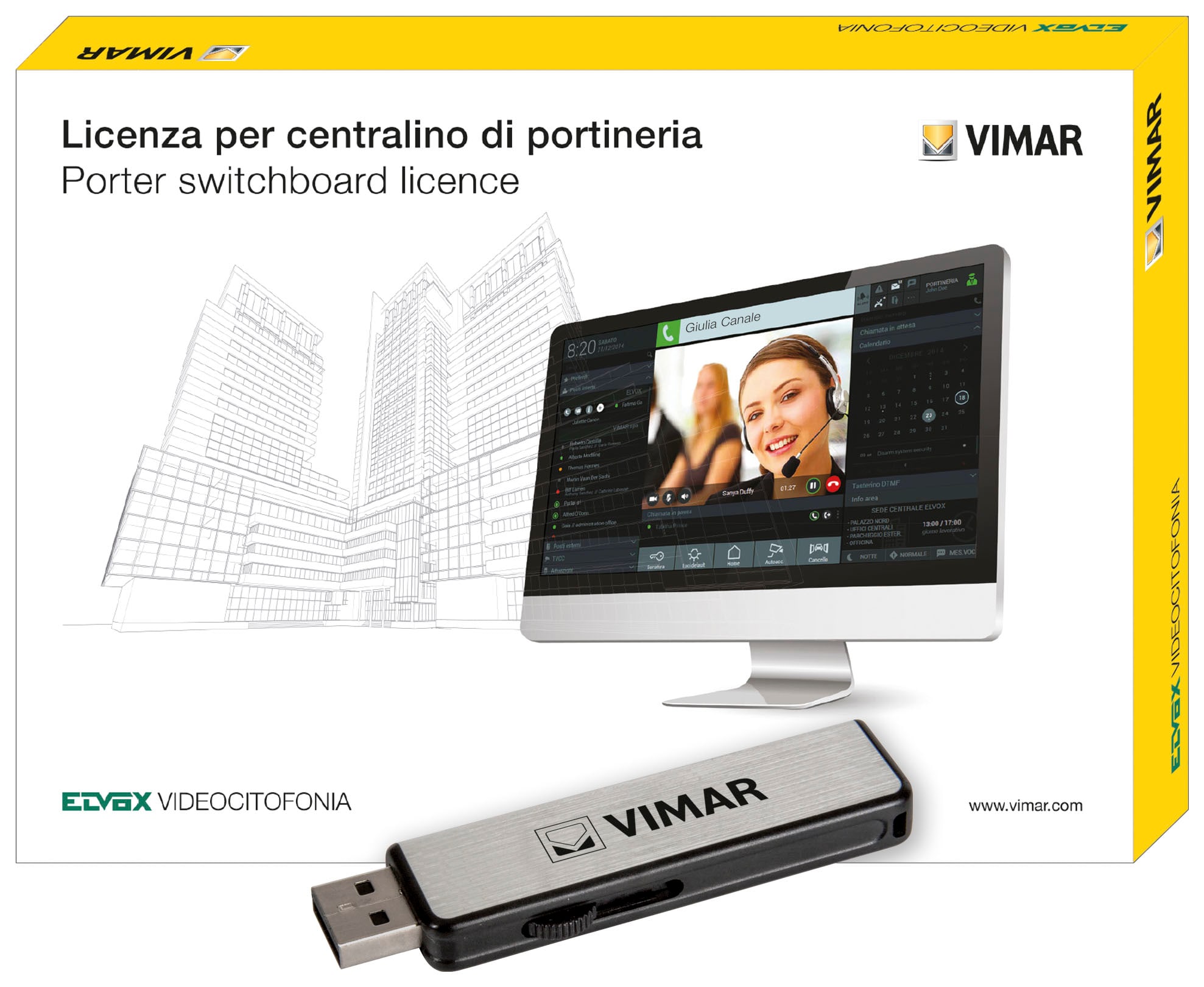 VIMAR SPA - VIW40691 Licenza per centralino di portineria IP