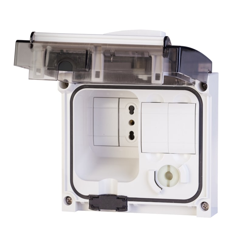 SCAME PARRE SPA - SCA409.1403 PRESA OMNIAPLUS 1 BIVAL. CON FUSIBILI