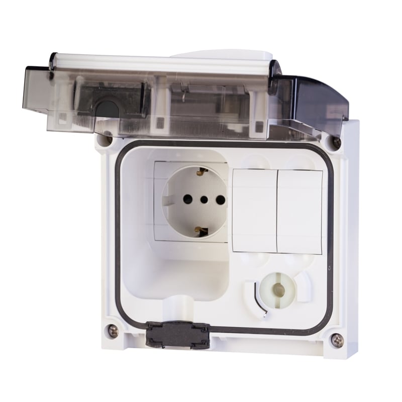 SCAME PARRE SPA - SCA409.0404 PRESA OMNIAPLUS P30 S/PROTEZ.