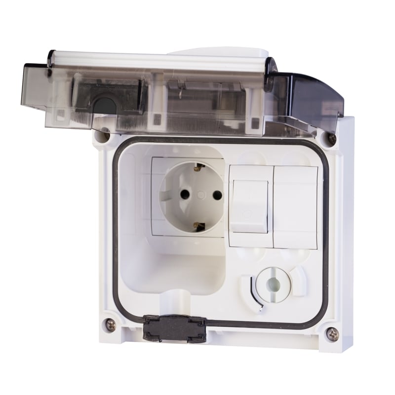SCAME PARRE SPA - SCA409.2407 PRESA OMNIAPLUS TEDESCA SHUTTERED CON MT