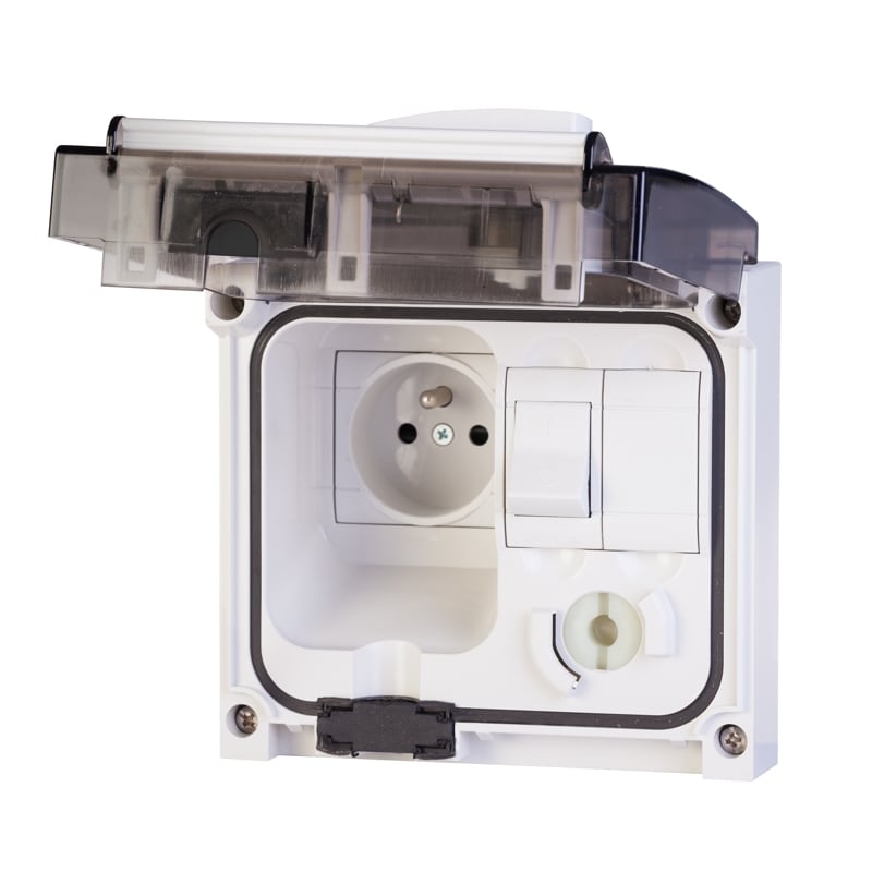SCAME PARRE SPA - SCA409.2411 PRESA OMNIAPLUS FRANCESE CON MT