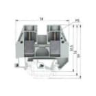 WIELAND ELECTRIC SRL - WIE57.535.1155.0 MORS. PASSANTE WKI 35 / U/V0