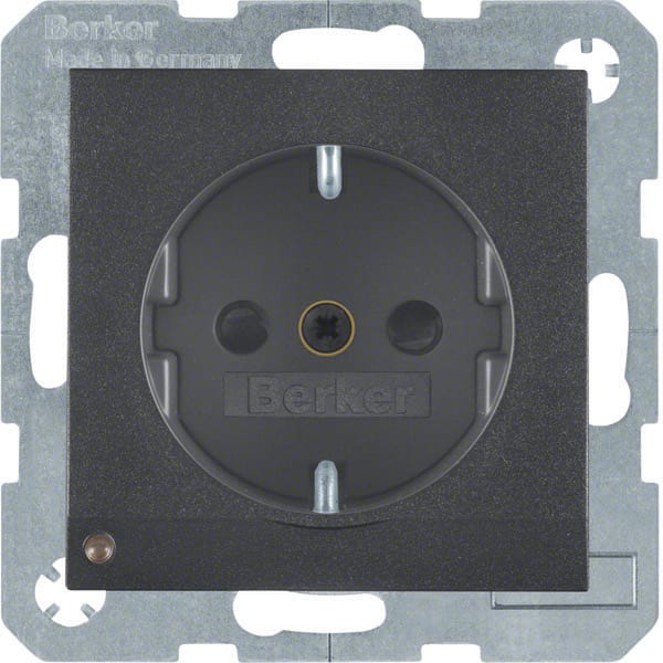 BERKER - BRK41091606 P.SCHUKO + LED B3/B7 ANTR.OP.VERN.