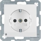 BERKER - BRK41091909 P.SCHUKO + LED S1/B3/B7 BIA.POL.OP.