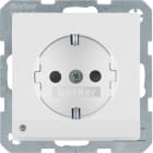 BERKER - BRK41096089 Steckdose SCHUKO mit LED-Orientierungsli