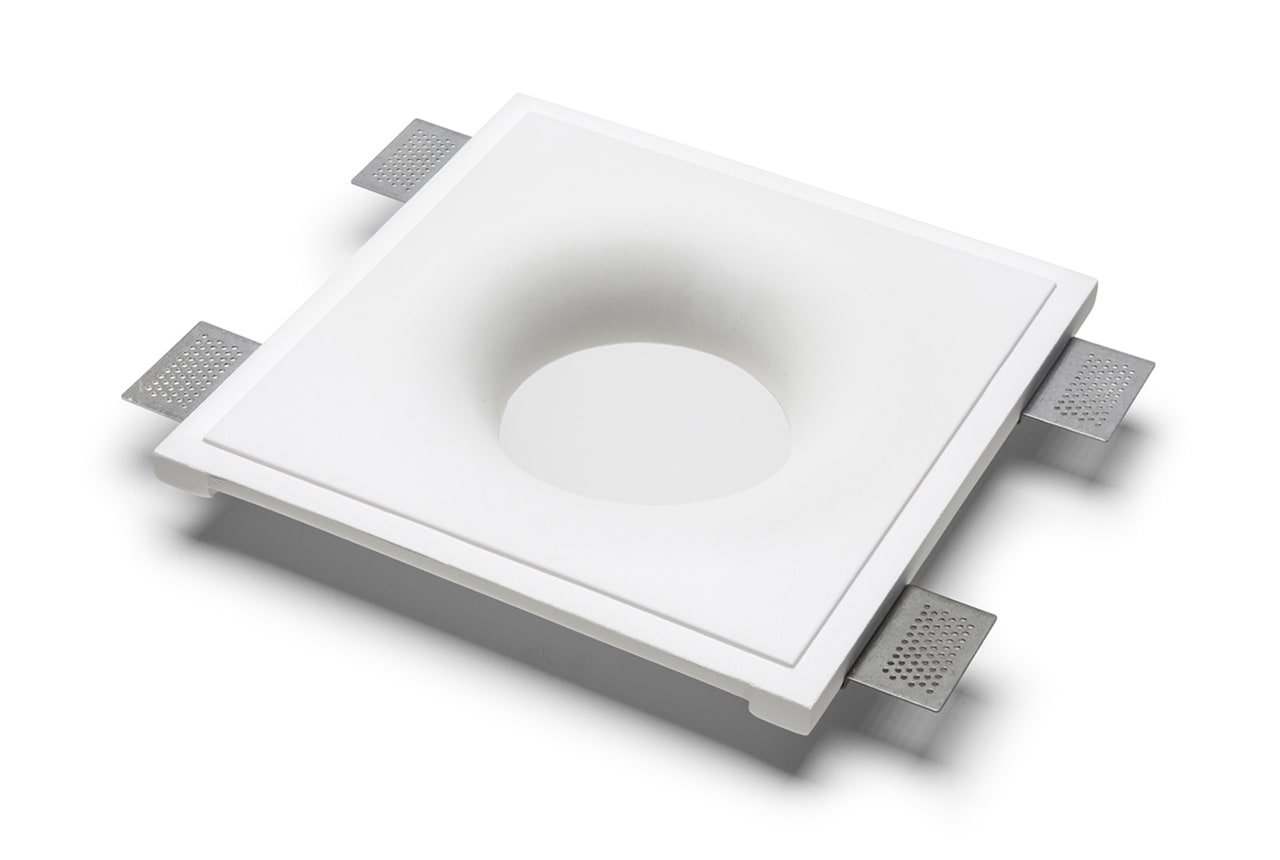BELFIORE SRL - NVT4110-3006 Plafoniera in CRISTALY con parte elettrica a LED a incasso a plafone dal design moderno con diffusore in vetro, luce monoemissio