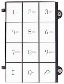 VIMAR SPA - VIW41119.03 Modulo frontale tastiera Pixel bianco