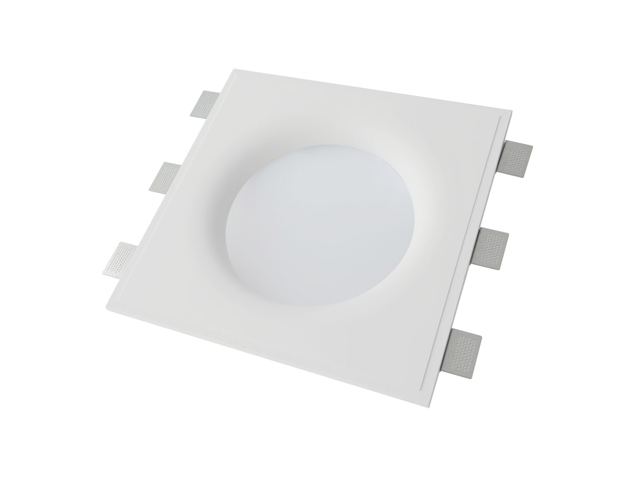 BELFIORE SRL - NVT4113-3013 Plafoniera in CRISTALY con parte elettrica a LED a incasso a plafone dal design moderno con diffusore in vetro, luce monoemissio