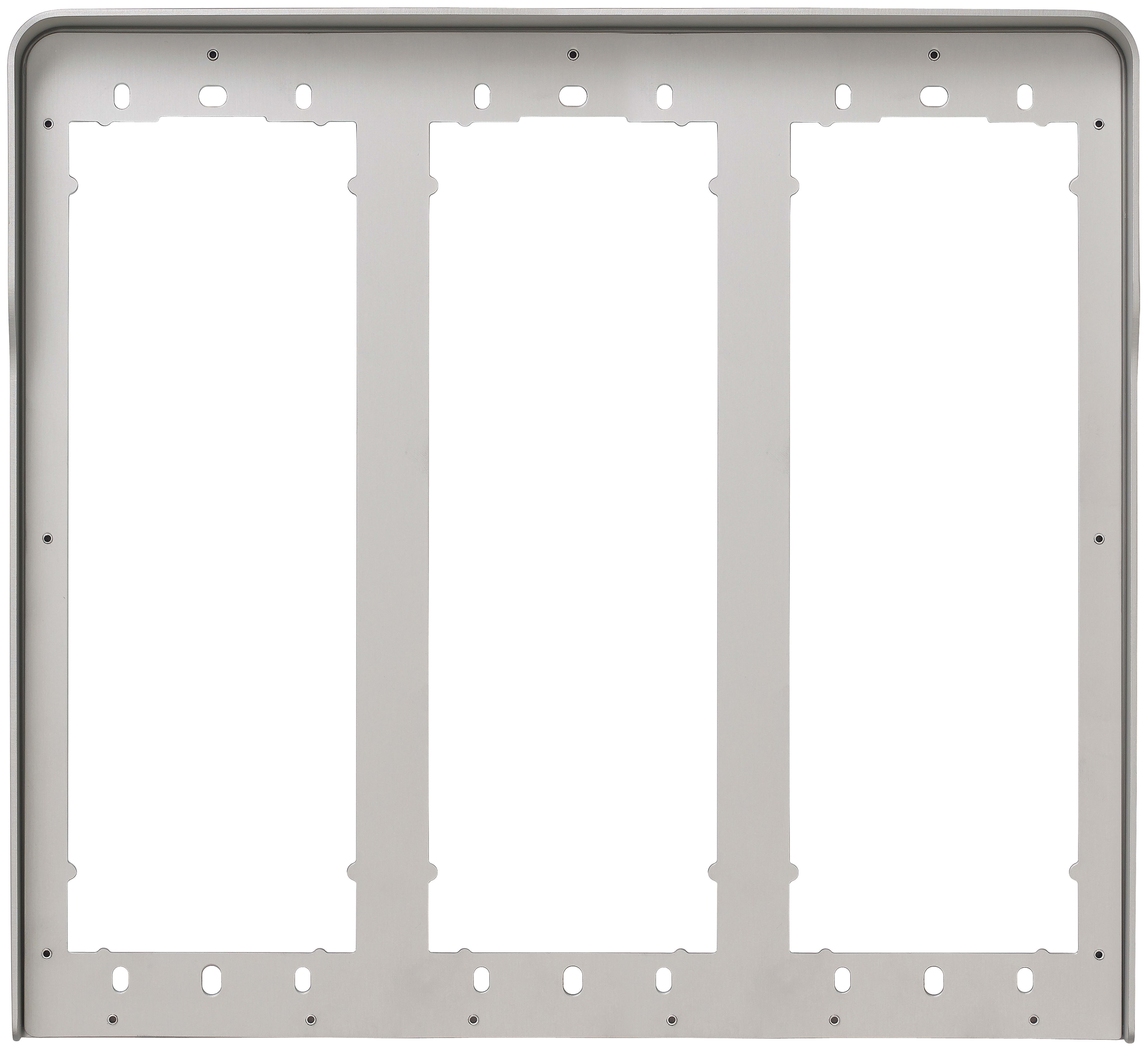 VIMAR SPA - VIW41147.04 Cornice parap. 6M(3x2) Pixel grigio anod