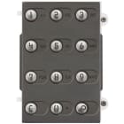 VIMAR SPA - VIW41219 MODULO FRONTALE TASTIERA IK09 IP54 HEAVY