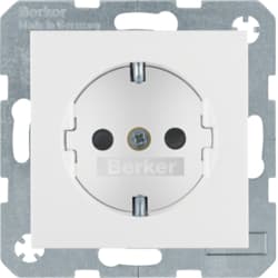 BERKER - BRK7341238989 Steckdose SCHUKO Berker S.1/B.3/B.7 pola