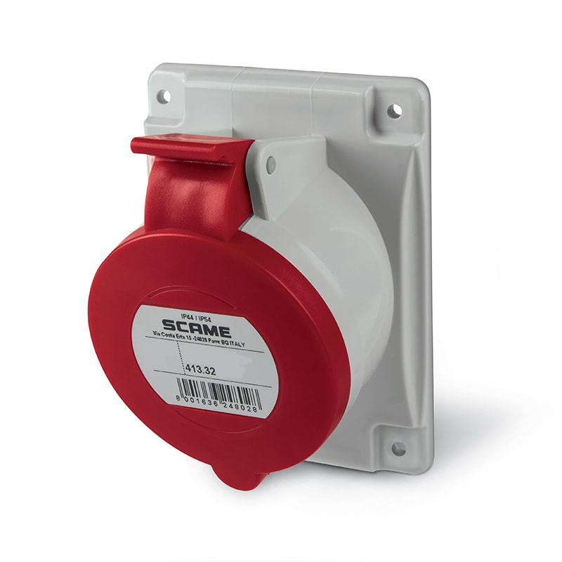 SCAME PARRE SPA - SCA413.32674 PRESA FISSA 3P+N+T IP44 32A 3H