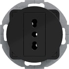 BERKER - BRK41392045 PRESA ITA+T 10 A/16 A 1930/R.CLASS NERO