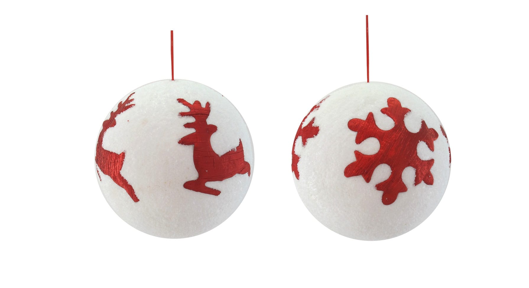 GIOCOPLAST NATALE SP - GCP41518125 SFERA CRYCHIC 25CM BIA C/DEC PATCH STOF