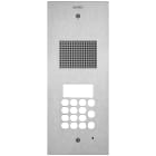 VIMAR SPA - VIW41540 Placca Steely 2F+ audio tastiera acciaio